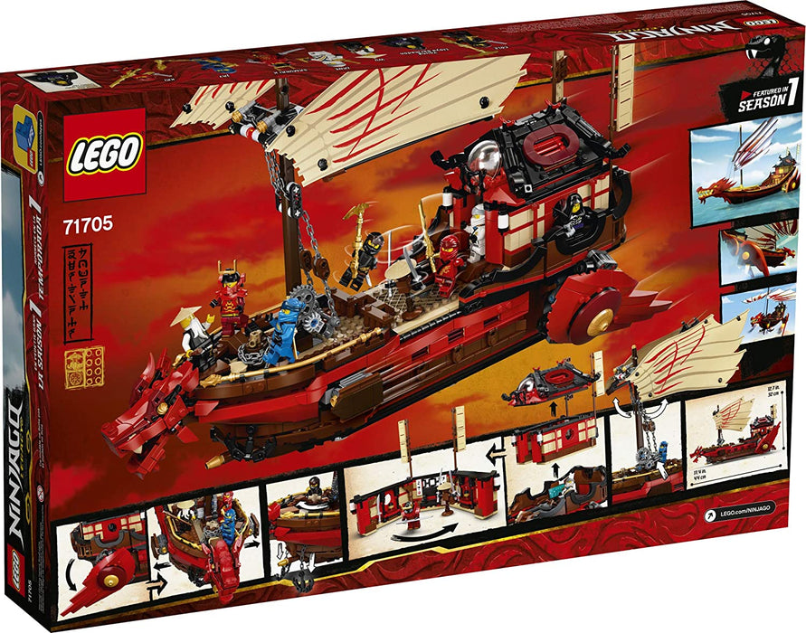 LEGO Ninjago Legacy: Destiny's Bounty - 1781 Piece Building Kit [LEGO, #71705]