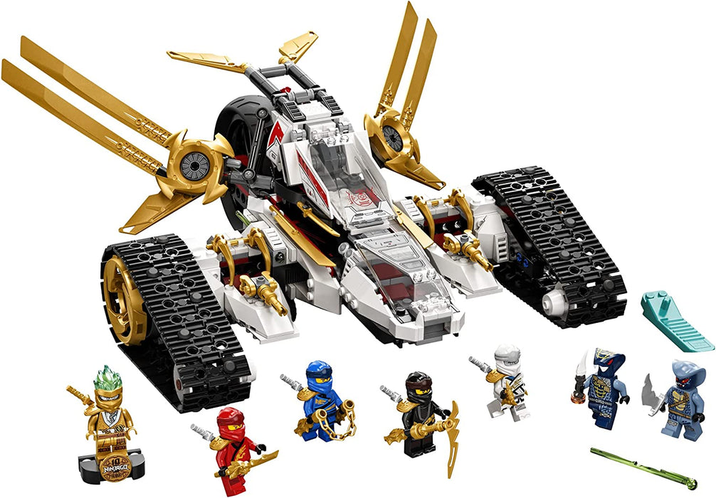 LEGO Ninjago Legacy: Ultra Sonic Raider - 725 Piece Building Kit [LEGO, #71739]