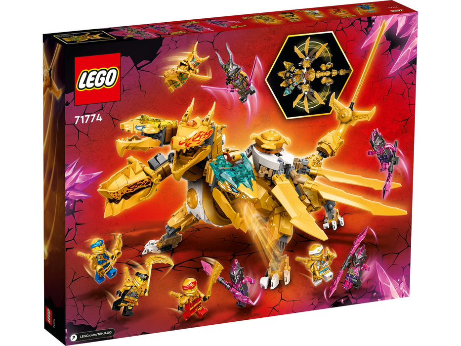 LEGO Ninjago: LloydÃ¢â‚¬â„¢s Golden Ultra Dragon - 989 Piece Building Kit [LEGO, #71774]
