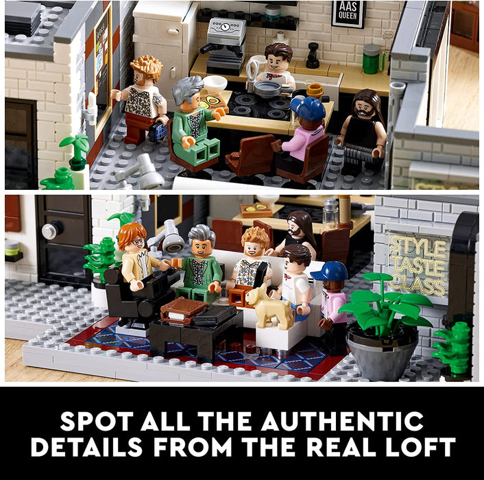 LEGO Icons: Queer Eye - The Fab 5 Loft - 974 Piece Building Set [LEGO, #10291]