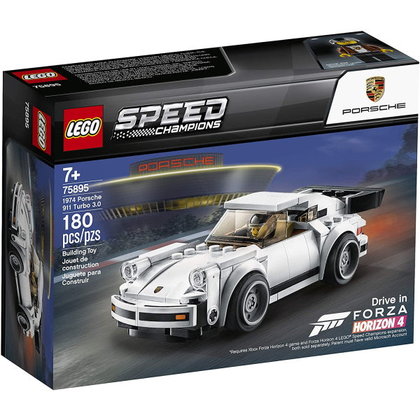 LEGO Speed Champions: 1974 Porsche 911 Turbo 3.0 - 180 Piece Building Kit [LEGO, #75895]