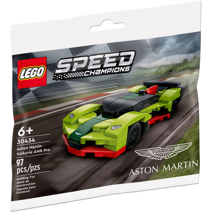LEGO Speed Champions: Aston Martin Valkyrie AMR Pro - 97 Piece Building Set [LEGO, #30434]