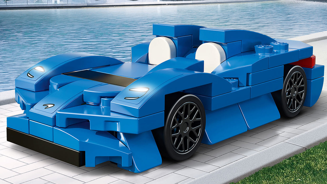LEGO Speed Champions: McLaren Elva - 86 Piece Building Kit [LEGO, #30343]
