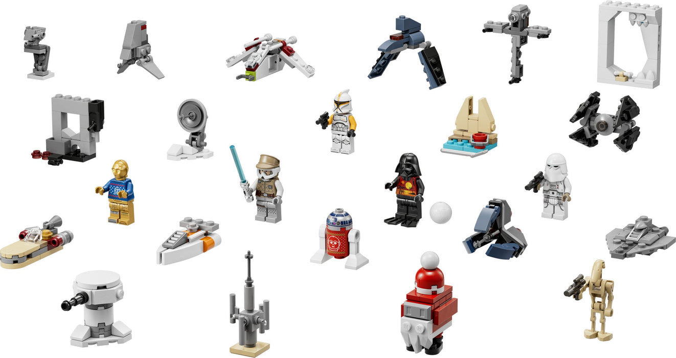 LEGO Star Wars: Advent Calendar 2022 - 329 Piece Building Kit [LEGO, #75340]