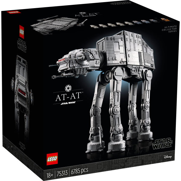 LEGO Star Wars: AT-AT - Ultimate Collector Series Building Set - 6785 Piece Building Kit [LEGO, #75313]
