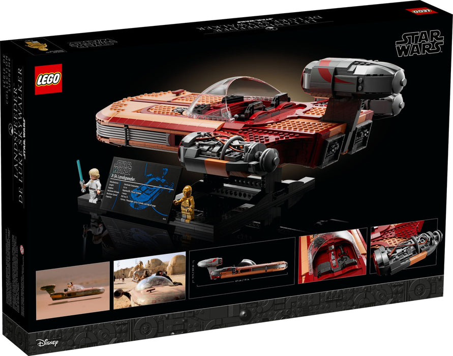 LEGO Star Wars: Luke SkywalkerÃ¢â‚¬â„¢s Landspeeder  - Ultimate Collector Series - 1890 Piece Building Kit [LEGO, #75341]