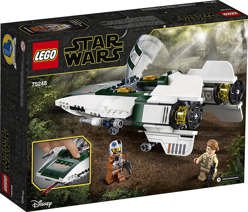 LEGO Star Wars: Resistance A-Wing Starfighter - 269 Piece Building Kit [LEGO, #75248]
