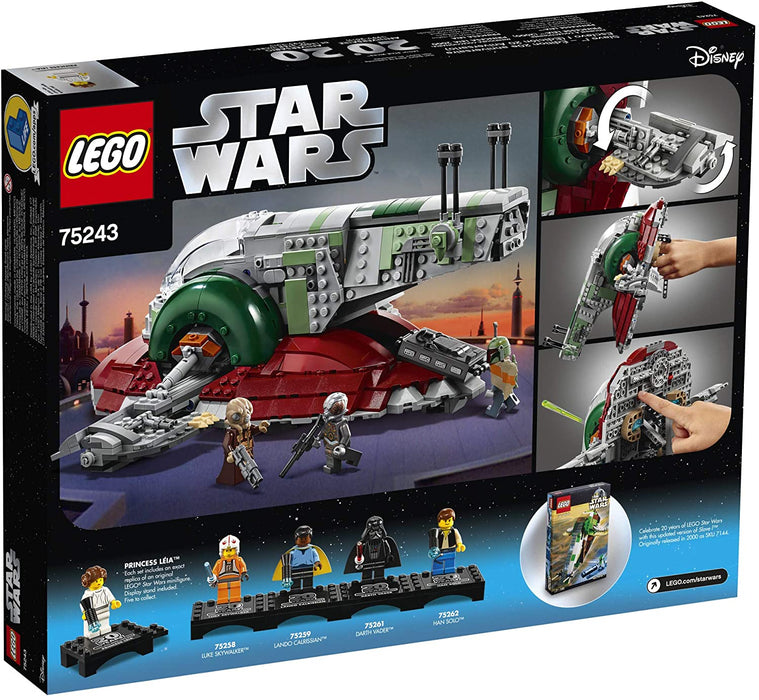 LEGO Star Wars: Slave l - 20th Anniversary Edition - 1007 Piece Building Kit [LEGO, #75243, Ages 10+]