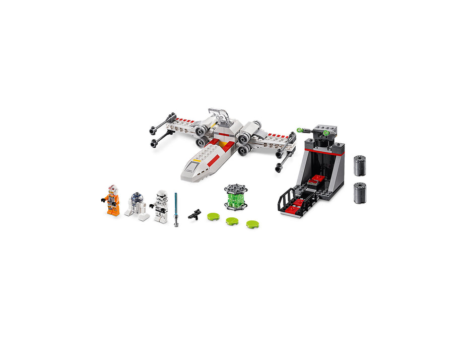 LEGO Star Wars: X-Wing Starfighter Trench Run - 132 Piece Building Kit [LEGO, #75235]