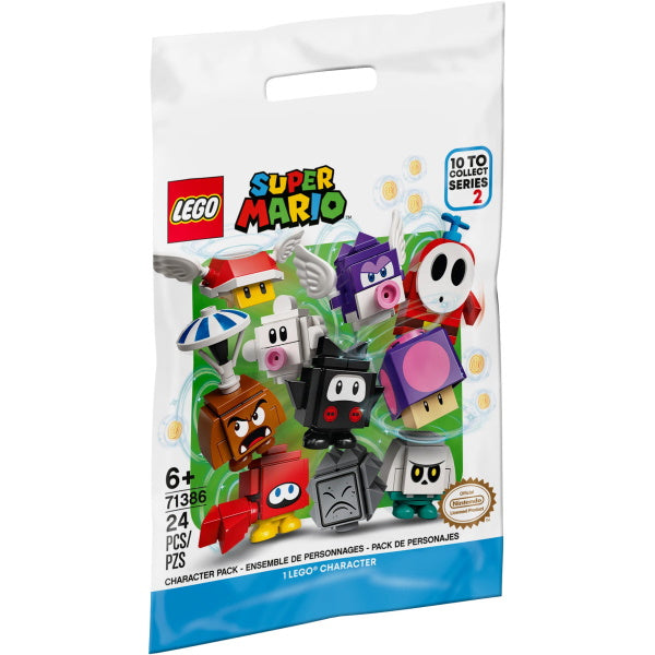 LEGO Super Mario: Character Packs - Series 2 - 24 Piece Building Kit [LEGO, #71386, Ages 6+]