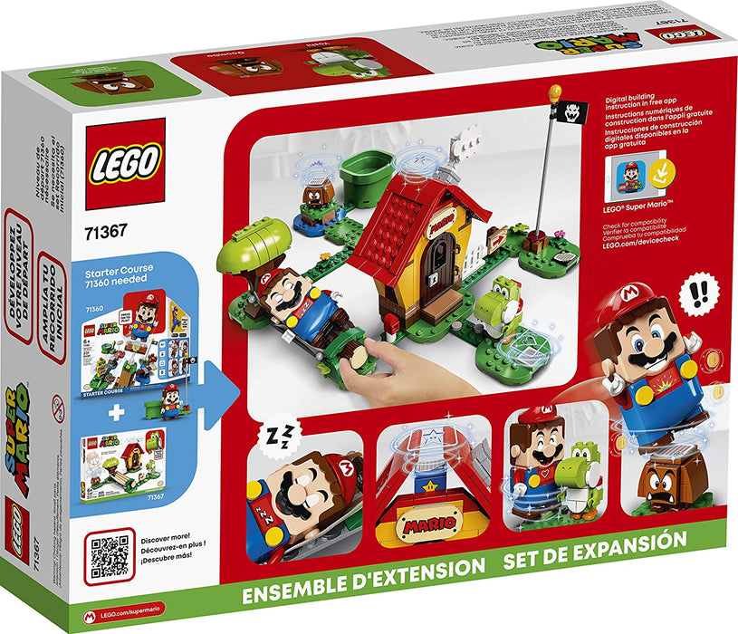 LEGO Super Mario: Mario's House & Yoshi Expansion Set - 205 Piece Building Kit [LEGO, #71367]