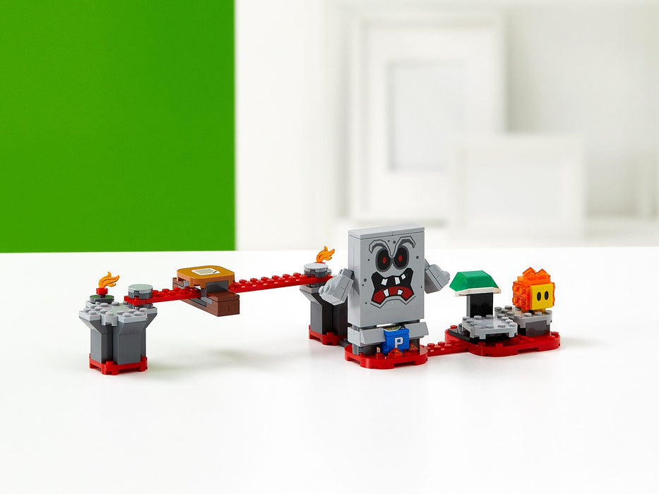 LEGO Super Mario: WhompÃ¢â‚¬â„¢s Lava Trouble Expansion Set - 133 Piece Building Kit [LEGO, #71364]