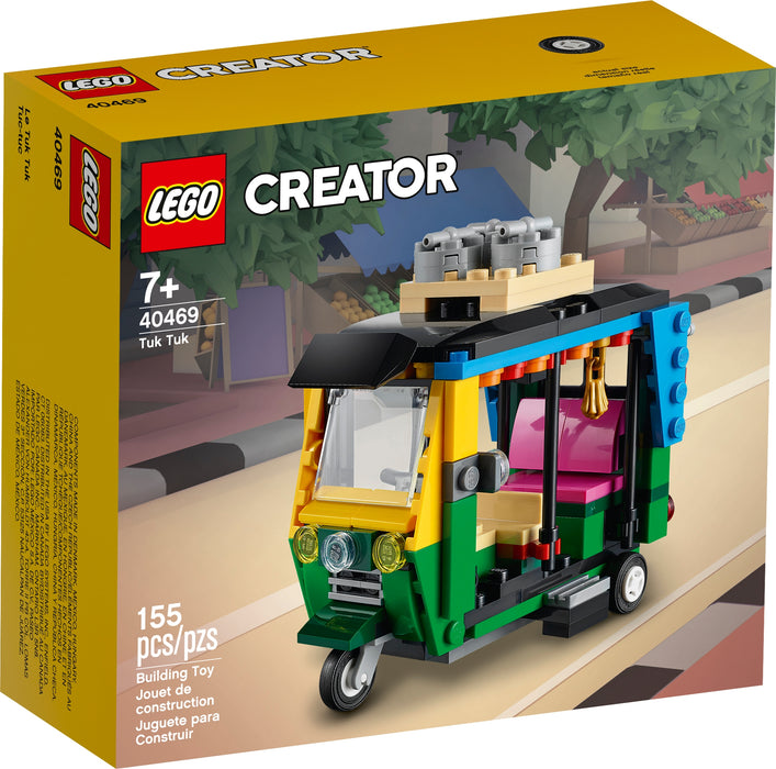 LEGO TukTuk - 155 Piece Building Kit [LEGO, #40469]