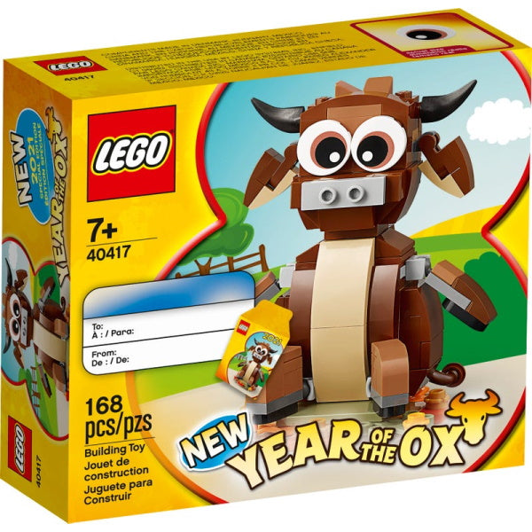 LEGO Year of the Ox - New 2021 Special Edition - 168 Piece Building Kit [LEGO, #40417]