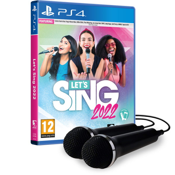 Let's Sing 2022 - Double Microphone Bundle [PlayStation 4]