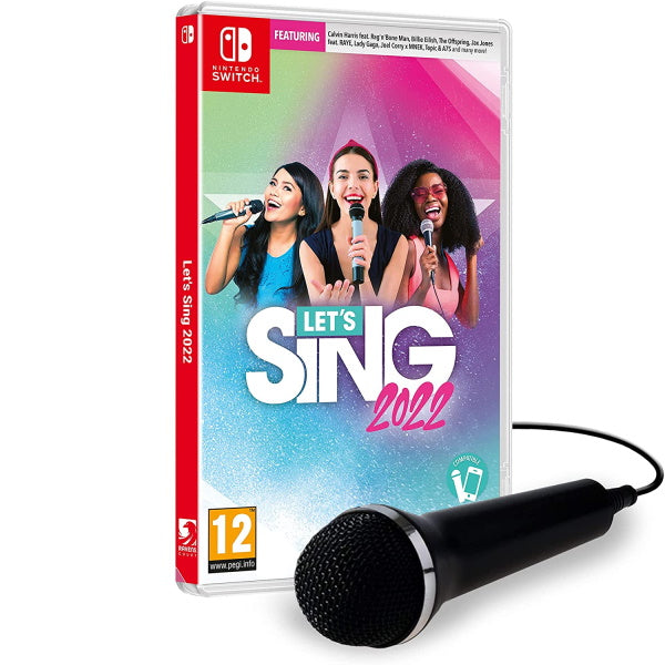 Let's Sing 2022 - Single Microphone Bundle [Nintendo Switch]