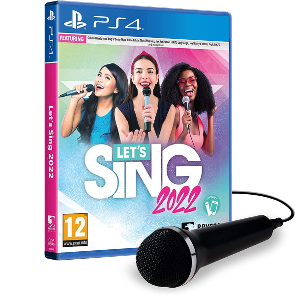 Let's Sing 2022 - Single Microphone Bundle [PlayStation 4]