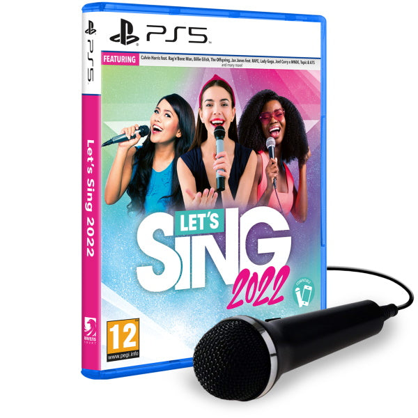Let's Sing 2022 - Single Microphone Bundle [PlayStation 5]