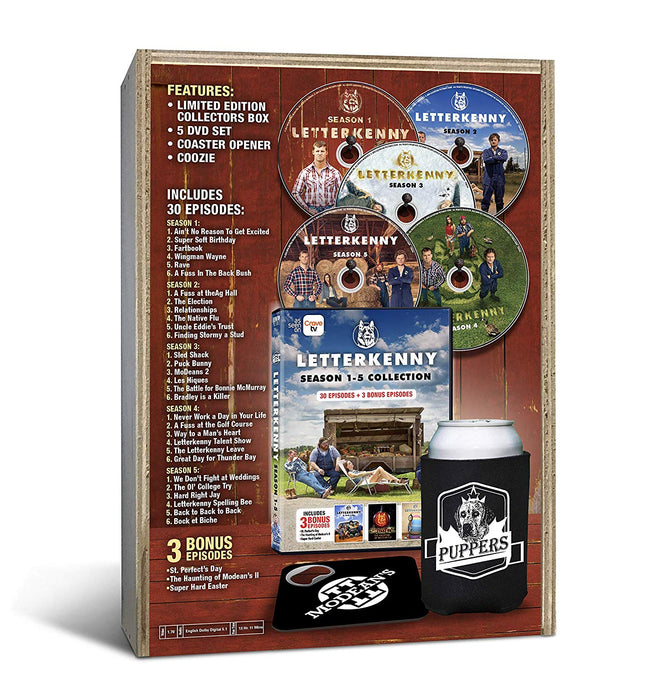 Letterkenny: Seasons 1-5 - Collector's Edition [DVD Box Set]