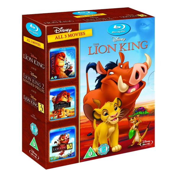 Disney's The Lion King Trilogy [Blu-Ray Box Set]