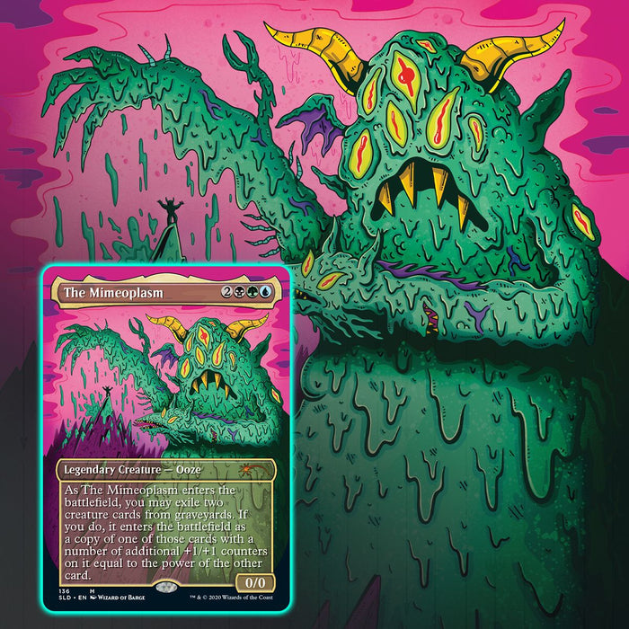 Magic: The Gathering TCG - Secret Lair Drop Series - Prime Slime [Card Game, 2 Players]