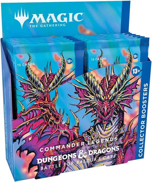 Magic: The Gathering Commander Legends: Battle for Baldurâ€™s Gate Collector Booster Box - 12 Packs