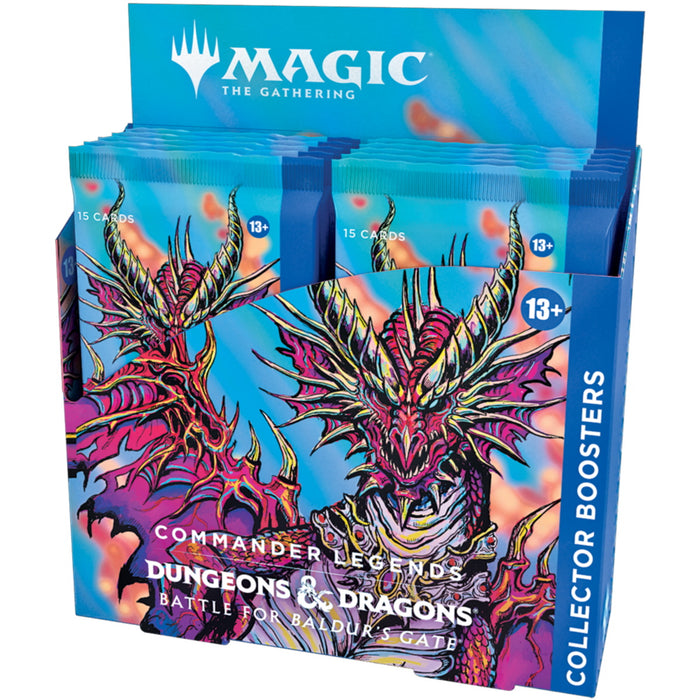 Magic: The Gathering Commander Legends: Battle for Baldurâ€™s Gate Collector Booster Box - 12 Packs