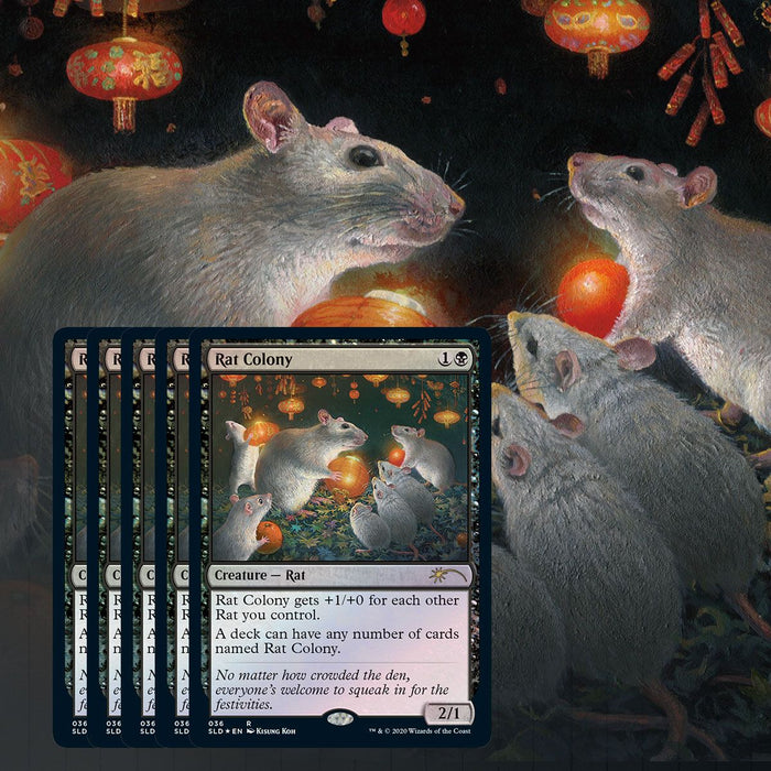 Magic: The Gathering TCG - Secret Lair Drop Series - Year of the Rat [Card Game, 2 Players]