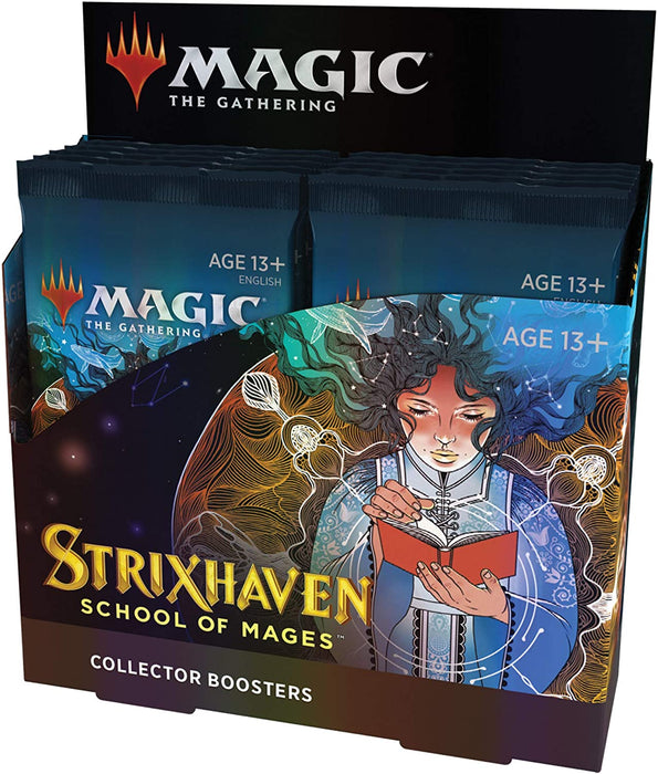 Magic: The Gathering TCG - Strixhaven: School of Mages Collector Booster Box - 12 Packs