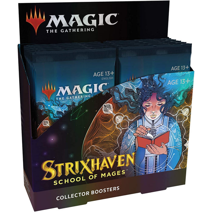 Magic: The Gathering TCG - Strixhaven: School of Mages Collector Booster Box - 12 Packs
