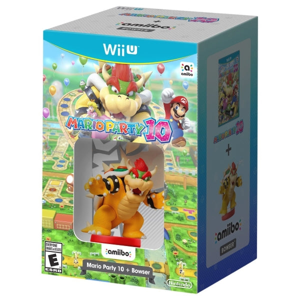 Mario Party 10 + Bowser Amiibo [Nintendo Wii U]