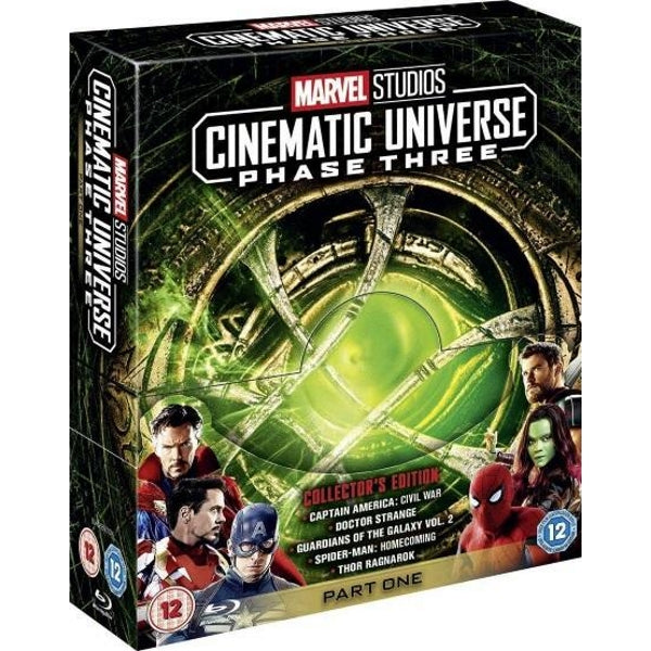 Marvel Studios Cinematic Universe - Phase 3 - Part One - Collector's Edition [Blu-Ray Box Set]