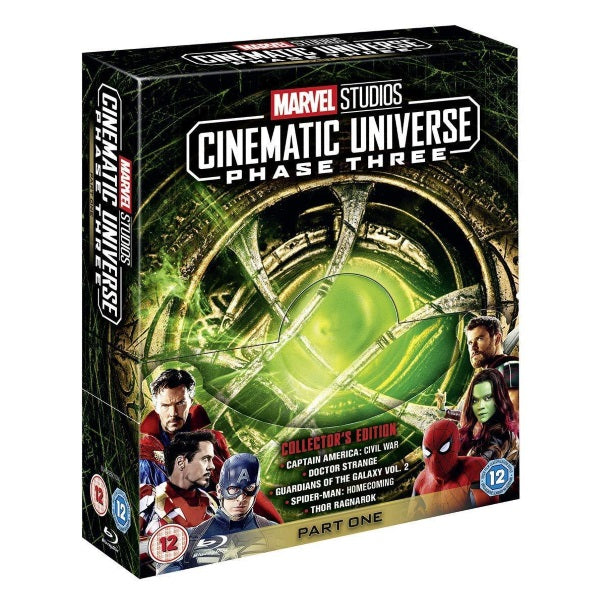 Marvel Studios Cinematic Universe - Phase 3 - Part One - Collector's Edition [Blu-Ray Box Set]