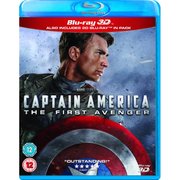 Marvel's Captain America: The First Avenger [3D + 2D Blu-Ray]
