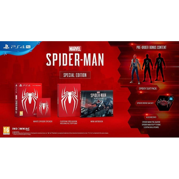 Marvel's Spider-Man - Special Edition [PlayStation 4]
