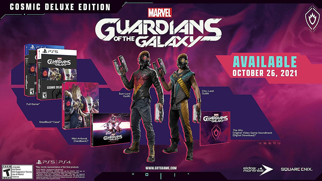 Marvel's Guardians of the Galaxy - Cosmic Deluxe Edition [PlayStation 4]