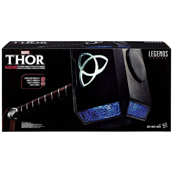 Marvel's Thor: Legends Series - Electronic Mjolnir Hammer [Toys, Ages 18+]