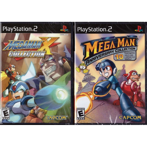 Mega Man Anniversary Collection + Mega Man X Collection [PlayStation 2]