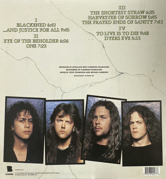Metallica - ...And Justice For All (Remastered) [Audio Vinyl]
