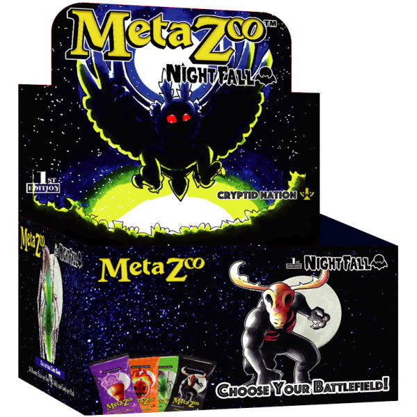 MetaZoo: Cryptid Nation TCG - Nightfall Booster Box Alpha 1st Edition - 36 Packs