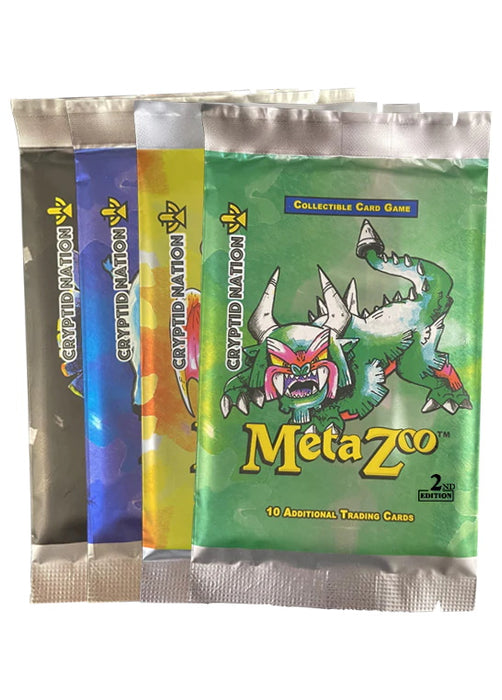 MetaZoo: Cryptid Nation TCG Booster Box 2nd Edition - 36 Packs [Card Game, 2-6 Players]