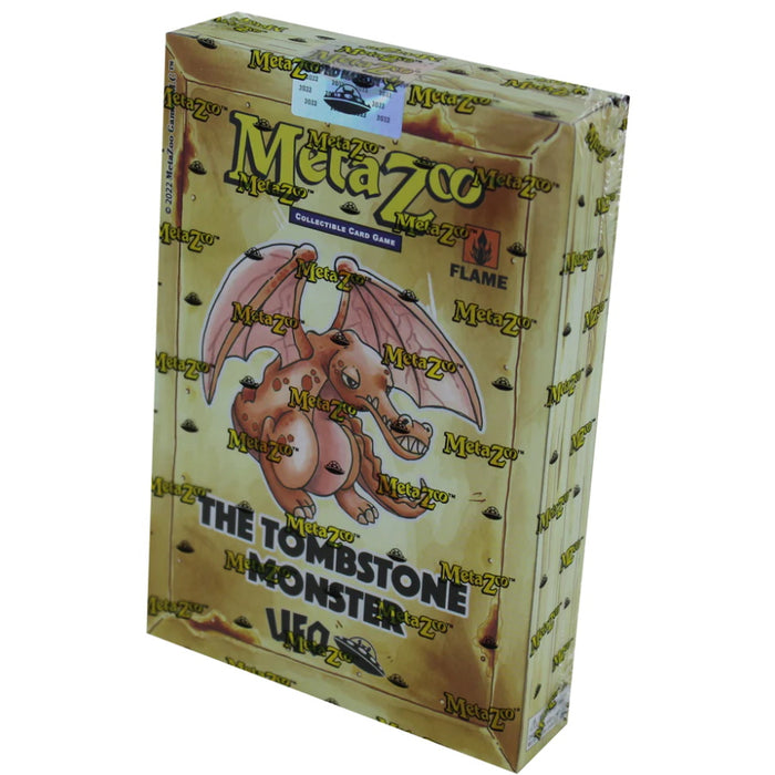 MetaZoo: Cryptid Nation TCG - UFO 1st Edition Flame Theme Deck - The Tombstone Monster