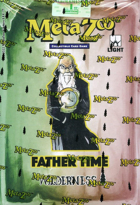 MetaZoo: Cryptid Nation TCG - Wilderness 1st Edition Theme Deck - Father Time