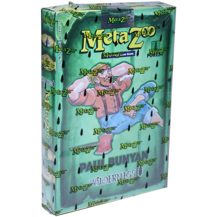 MetaZoo: Cryptid Nation TCG - Wilderness 1st Edition Theme Deck - Paul Bunyan