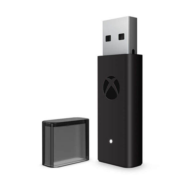 Microsoft Official Xbox One + Windows 10 Wireless Controller Adapter - Bulk OEM [Xbox One Accessory]