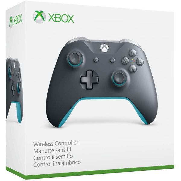 Microsoft Xbox One Wireless Controller - Grey/Blue [Xbox One Accessory]