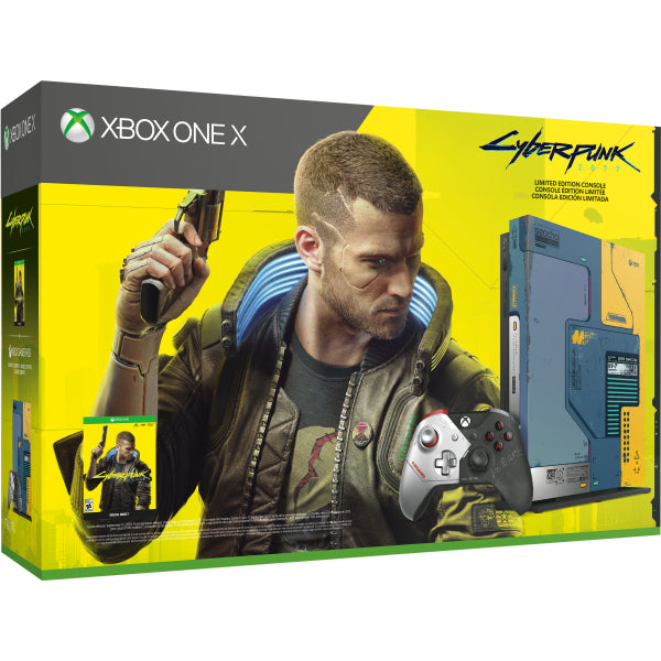 Microsoft Xbox One X Console - Cyberpunk 2077 Limited Edition Bundle - 1TB [Xbox One System]