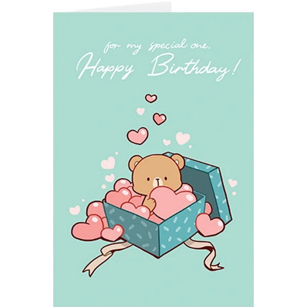 milkmochabear: Birthday Card - Mocha's Surprise [Stationery]