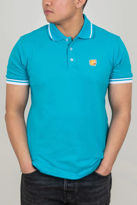 milkmochabear Mocha Polo Shirt - Aquamarine [Apparel]