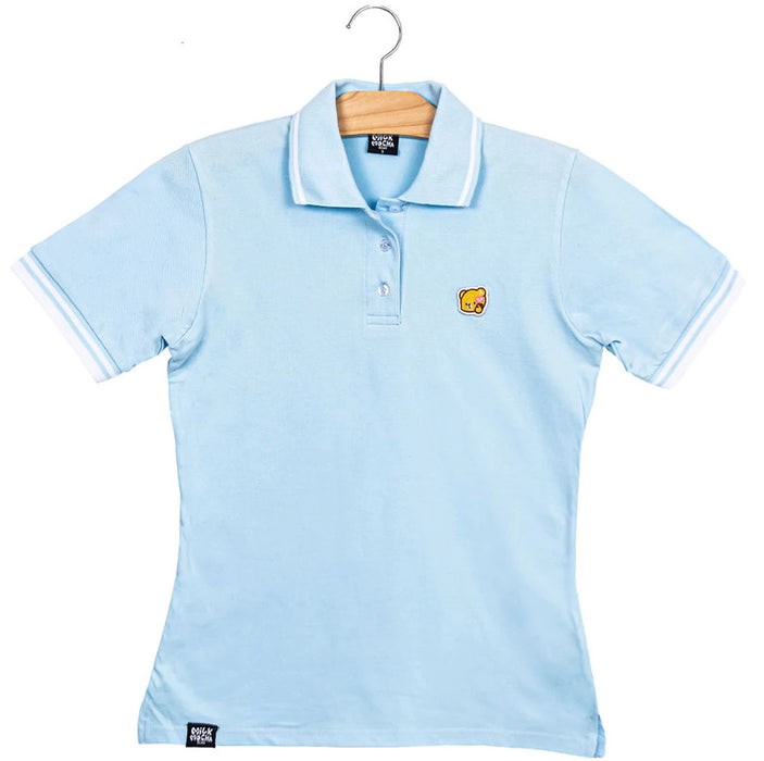 milkmochabear Mocha Polo Shirt - Light Blue [Apparel]